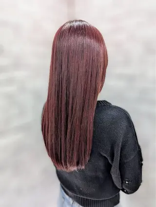 ロング カラー 三上 友太郎のヘアスタイル