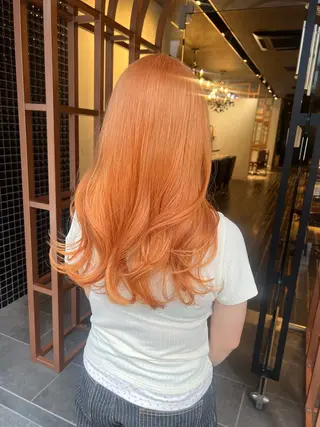 ミディアム カラー Aya/四条烏丸/ 酸性ストレートのヘアスタイル