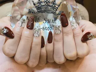 ネイル 長さだし専門店 M2 rikaのネイルデザイン