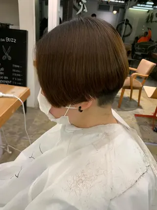 ショート 🐝岡本 柚葉🐝のヘアスタイル