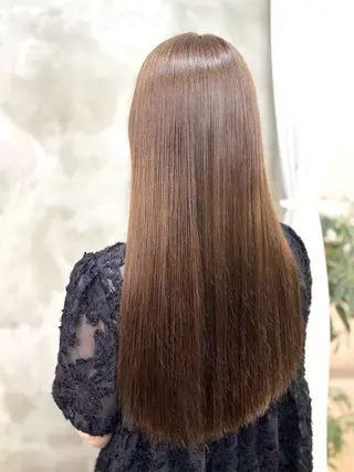 ロング カラー 艶髪‎カラー🤍 RIKAのヘアスタイル