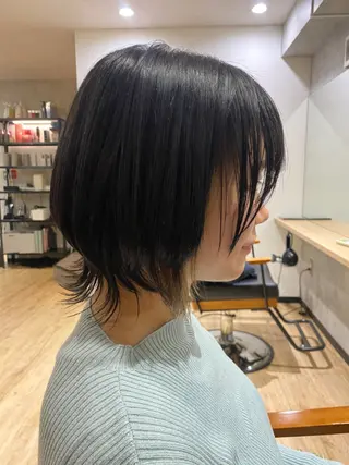 ショート 🫧透明感カラー🫧 佐野花苗[新宿]のヘアスタイル