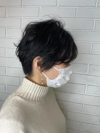 ショート カラー ニュアンスデザイン✄ YOU♡のヘアスタイル