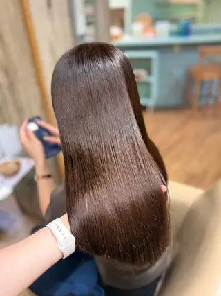 ロング カラー ねね🍒ストレート/ 似合わせカラー🍒のヘアスタイル