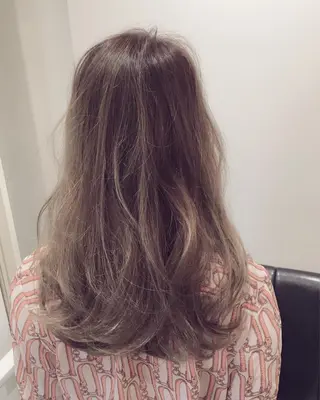 ミディアム カラー 田室　和幸 河原町のヘアスタイル