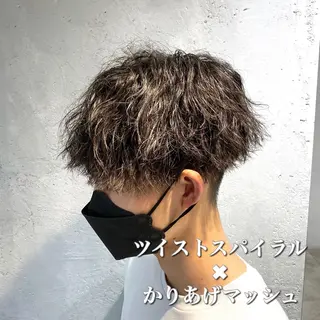 パーマ メンズ メンズヘア特化 パーマ 縮毛矯正🔷のヘアスタイル