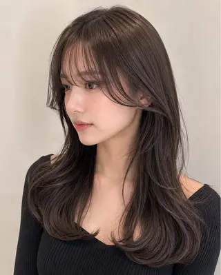 モテ韓国ヘア/ ‎🤍URARAのヘアスタイル