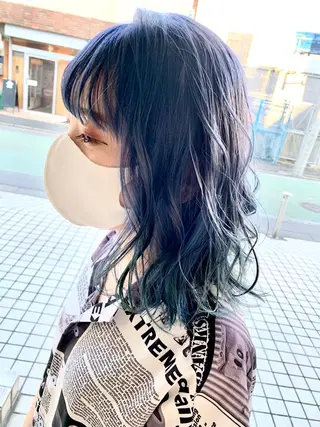 ミディアム 長谷部 竣のヘアスタイル