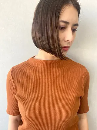 ショート カラー -福岡博多筑紫口- 大津成美のヘアスタイル