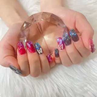ネイル UnFLAIR💐 AKANEのマツエク・マツパデザイン