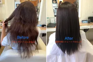 ミディアム 廣田 光代のヘアスタイル