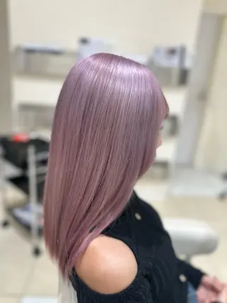 カラー スガト 🎨透明感カラー✨️のヘアスタイル