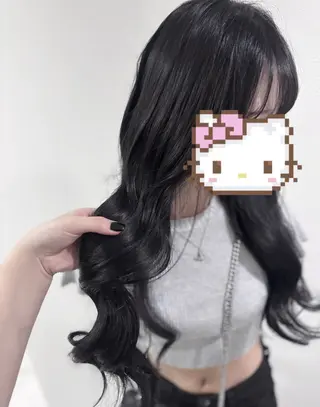 ロング カラー トレンドヘア/ ワンホン/aimiのヘアスタイル