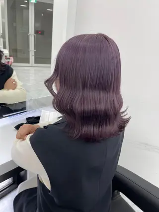 ロング カラー junna🤍調布 まつ毛/眉のマツエク・マツパデザイン