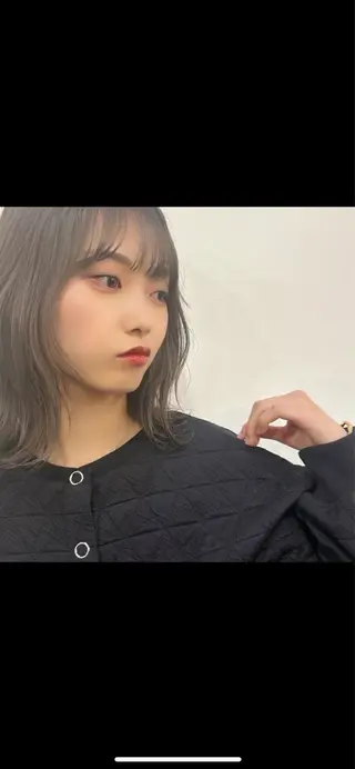 ミディアム 平田 一成のヘアスタイル