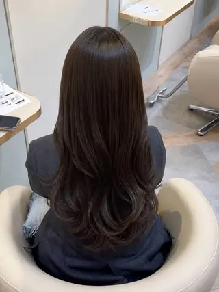 ロング カラー ヘアアレンジ 🩰髪質改善/ 艶カラー/uta🩰のヘアスタイル