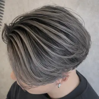 カラー メンズ バレイヤージュ特化｜ Takuのヘアスタイル