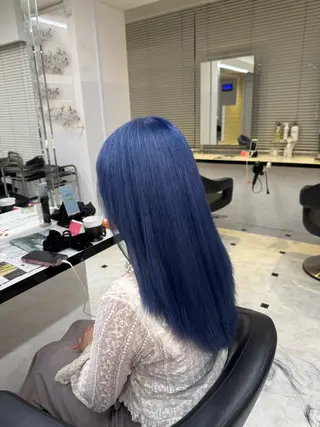 セミロング カラー ヘアアレンジ 🥀レイヤー×ハイト ーントレンドヘア🥀のヘアスタイル