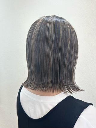 ミディアム Maya🦋 ハイトーン特化のヘアスタイル