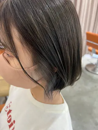 ショート カラー 🌷ショートレイヤー ヘッドスパ🌷鈴木のヘアスタイル