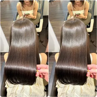ロング カラー 🌹ULTOWA🌹 髪質改善/縮毛/店長のヘアスタイル