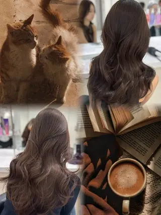 ロング カラー ヘアアレンジ 🌈くれは🎨デザイ ン🌟ダメージレスのヘアスタイル