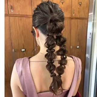 ロング ✨️🇺🇸海外ヘア 優李🗽✨️のヘアスタイル