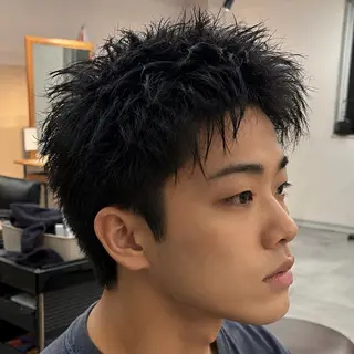 パーマ メンズ 男の理想を叶える🔥 メンズパーマ特化｜関のヘアスタイル