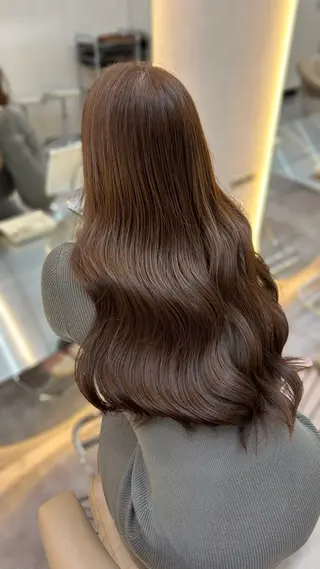 ロング 韓国トレンド💓 阿部あんじゅのヘアスタイル