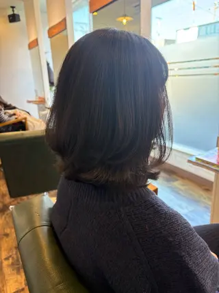 ミディアム MEGUMI 加古川.東加古川のヘアスタイル