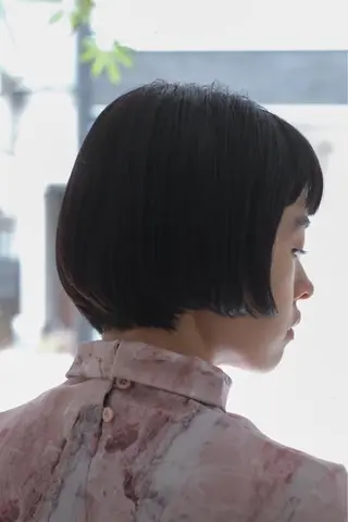 ショート ボブ/刈り上げ/ ショート越智葵葉🍃のヘアスタイル