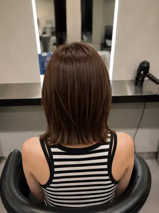 ミディアム カラー 🌈ウルトワ水素 髪質改善naru🌈のヘアスタイル