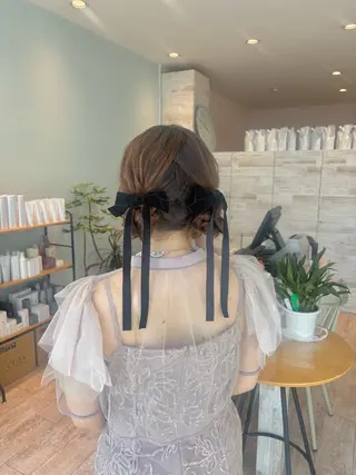 ヘアアレンジ メンズカットパーマ/ ヘアセット🎀Amiのヘアスタイル