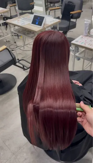 ロング カラー メンズカット/派手髪 特化Lilica💥のヘアスタイル