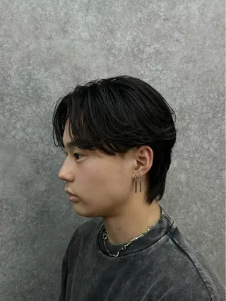 パーマ メンズ センターパート特化 🌹RIO🌹のヘアスタイル