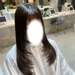 ロング ⟡美髪矯正/レイヤー /新宿🌙Yuukaのヘアスタイル