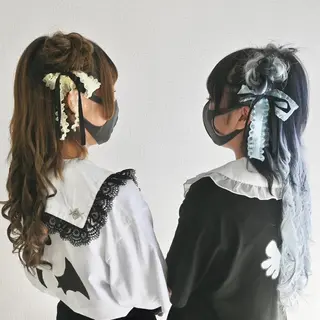 ヘアアレンジ 麻優 ヘアセットのヘアスタイル