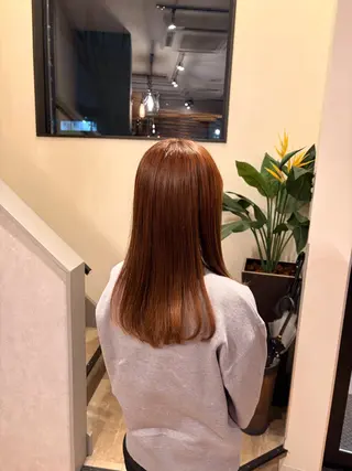 ロング 安倍 辰哉のヘアスタイル