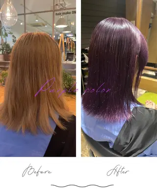 カラー 🌱ONE003🌱 原田涼香のヘアスタイル