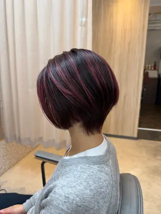 ショート TELAHAIR 店長TAIKIのヘアスタイル