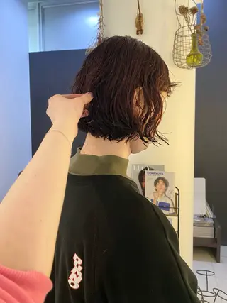 ショート カラー パーマ mai / linoah˚✧のヘアスタイル