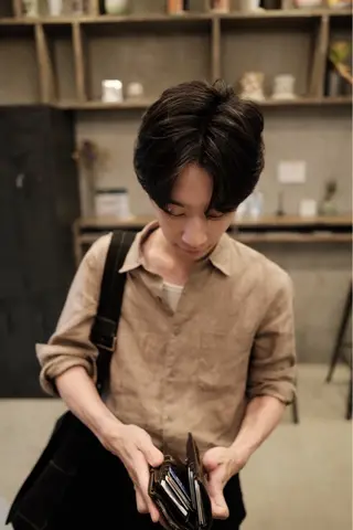 ショート パーマ メンズ ill副店長 立和田純也のヘアスタイル