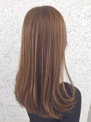 セミロング カラー ヘアアレンジ ✨ハイクオリティ✨ 山本香也のヘアスタイル