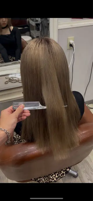 ロング カラー 河野 大輝のヘアスタイル