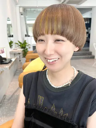 ショート 《カット¥0》 朝山良徳のヘアスタイル