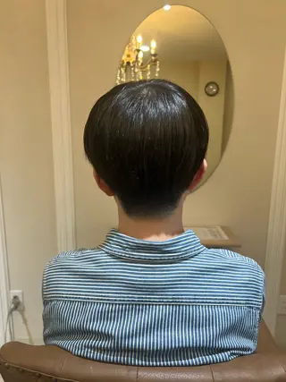 ショート ヘアケアソムリエ MIKUのヘアスタイル