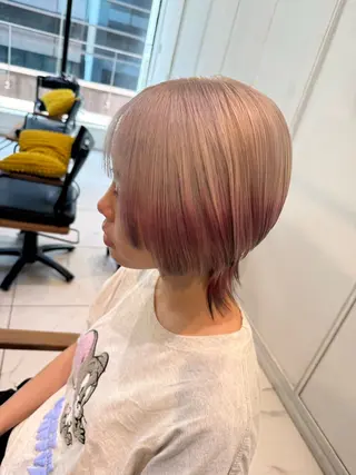 ショート カラー 銀座【全店リピート 率No1🥇】トグチのヘアスタイル