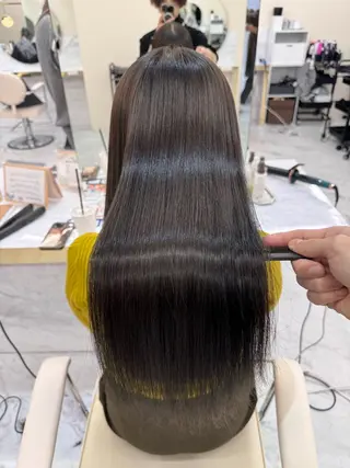 ロング 梅田🫧髪質改善 縮毛矯正🫧村上蒼生のヘアスタイル