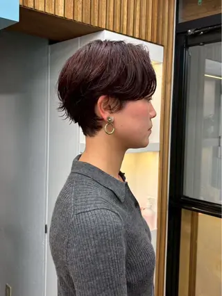 ショート 【千歳烏山】 ケンタ|再現性カットのヘアスタイル