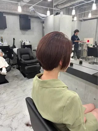 ショート Endearing 🌟銀座のヘアスタイル